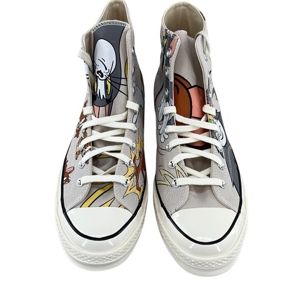 Converse x Tom and Jerry Chuck 70 Limited Edition Hightop Sneakers Shoes Size 13 - Picture 5 of 7